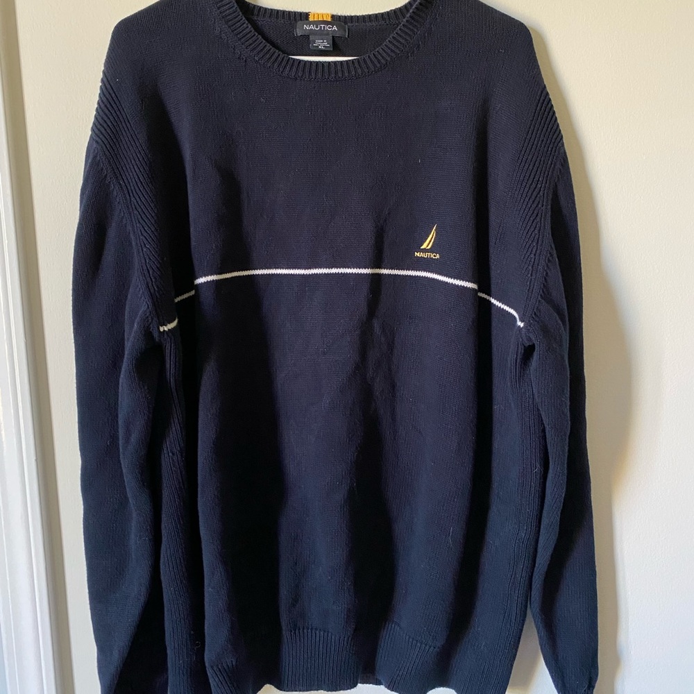 XL vintage nautica crewneck